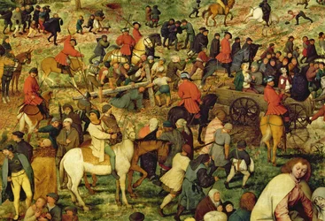 Der Kreuzweg, 1564 (Detail)